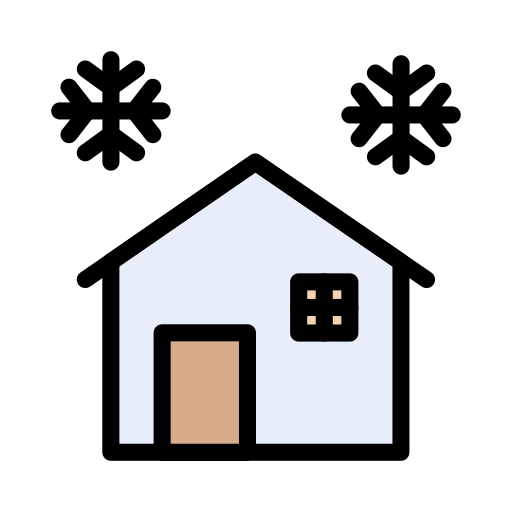 дом Vector Stall Lineal Color иконка