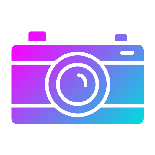 aparat fotograficzny Generic Flat Gradient ikona