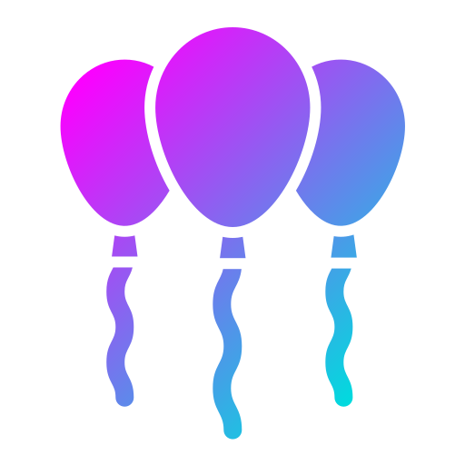 Balloons Generic Flat Gradient icon