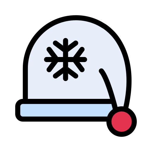 Beanie Vector Stall Lineal Color icon