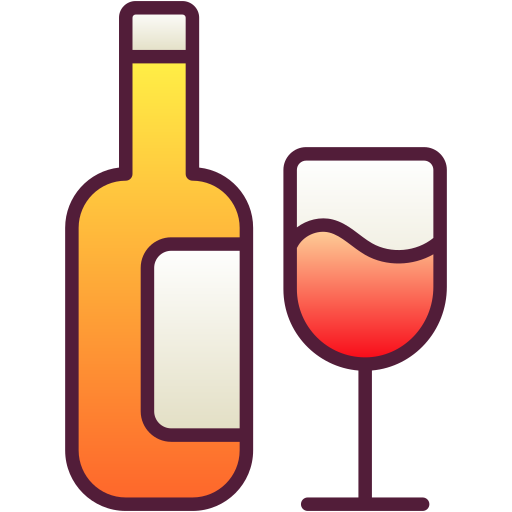 Вино Generic Lineal Color Gradient иконка