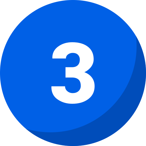 Number 3 Generic Mixed icon