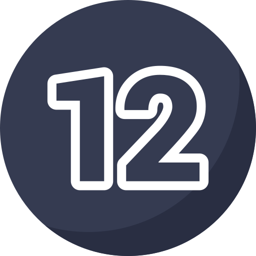 12 Generic Flat ikona