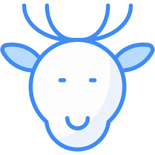 ciervo Generic Blue icono