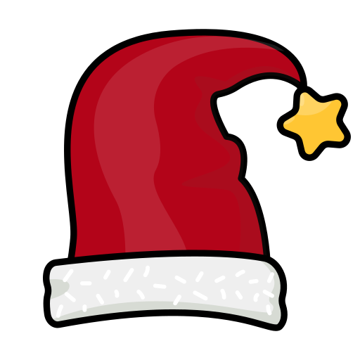 Christmas hat Generic Outline Color icon