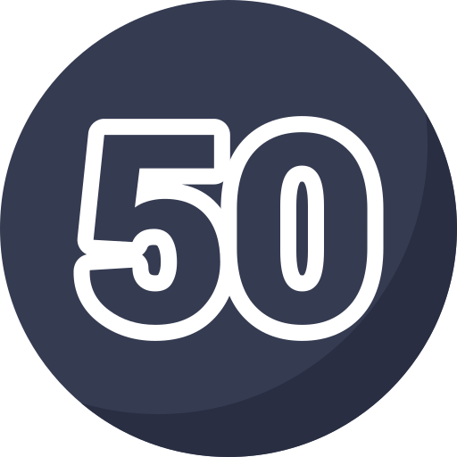 50 Generic Flat icoon