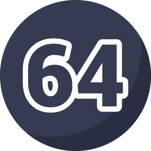 64 Generic Flat icona