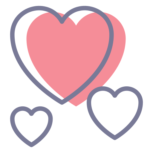 Heart Generic Color Omission icon