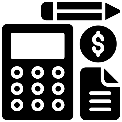 orçamentação Generic Glyph Ícone