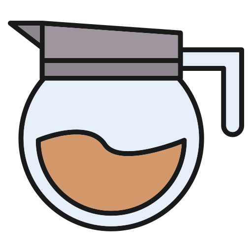 커피 포트 Generic Outline Color icon