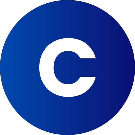 lettera c Generic Flat Gradient icona