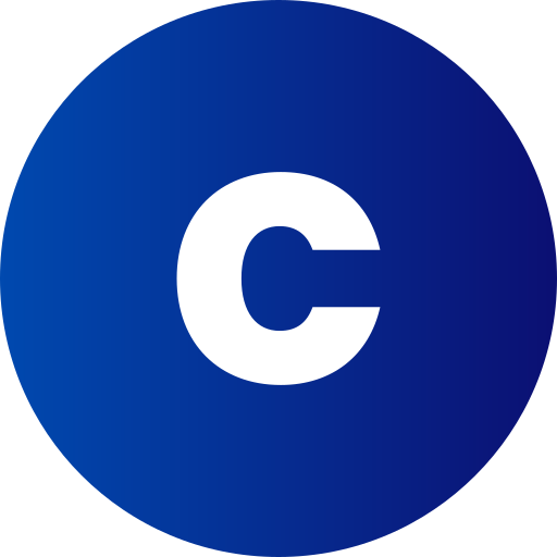 문자 c Generic Flat Gradient icon