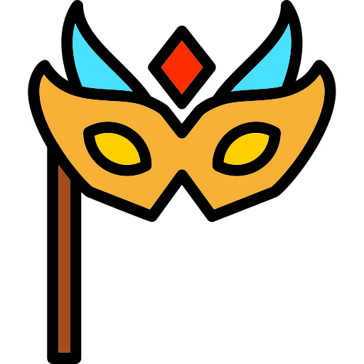 máscara Generic Outline Color icono