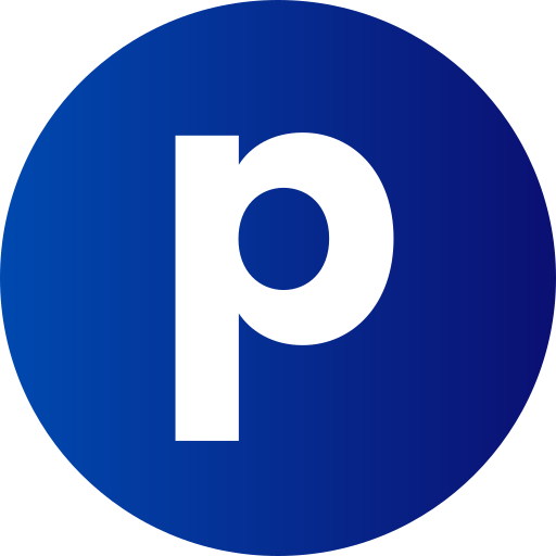 Letter P Generic Flat Gradient icon