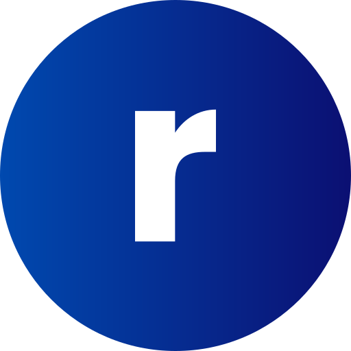 文字r Generic Flat Gradient icon