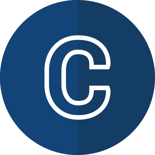 문자 c Generic Outline Color icon