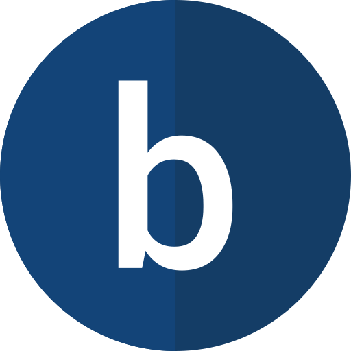 letter b Generic Flat icoon