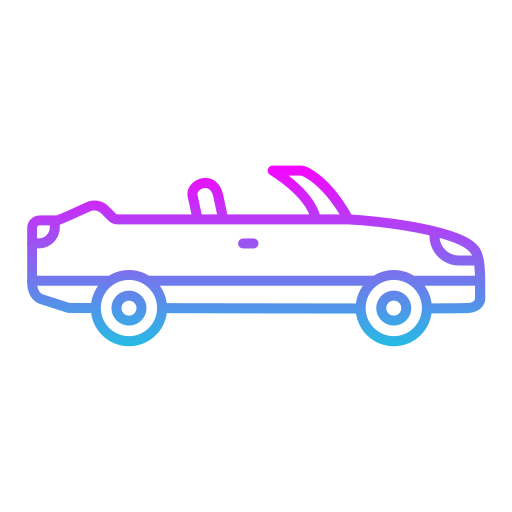 cabrio auto Generic Gradient icon
