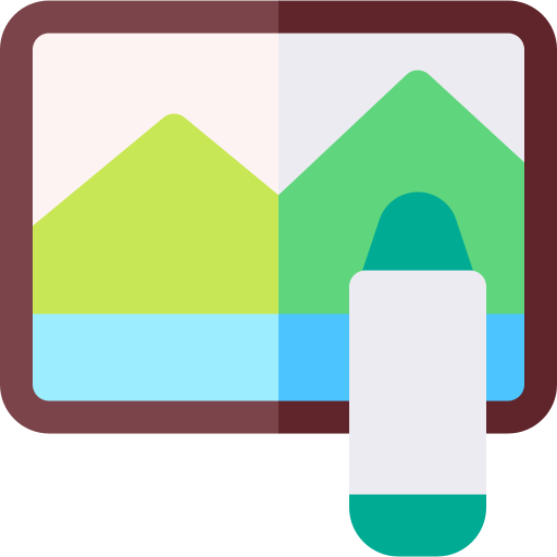 colorazione Basic Rounded Flat icona