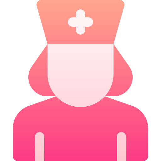 infermiera Basic Gradient Gradient icona
