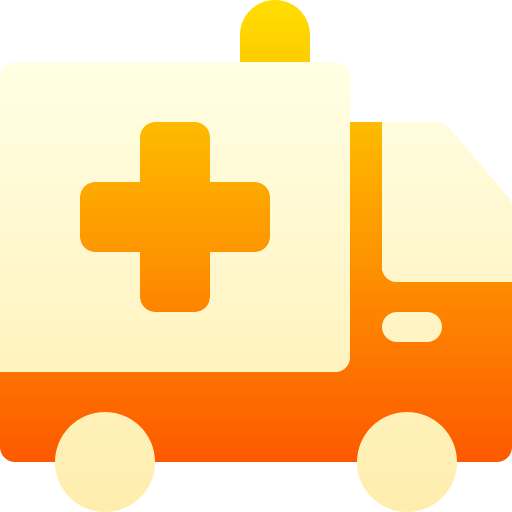 救急車 Basic Gradient Gradient icon
