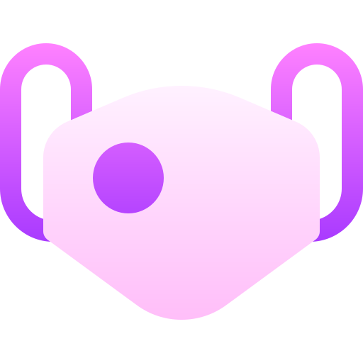 Mask Basic Gradient Gradient icon