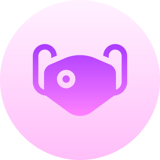 マスク Basic Gradient Circular icon