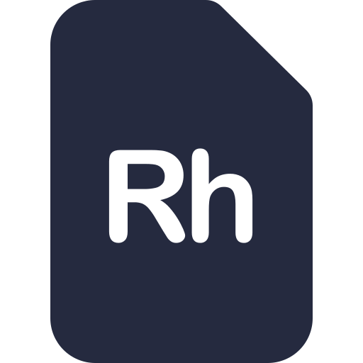 rh Generic Glyph icoon