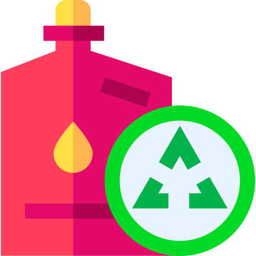 recyclen Basic Straight Flat icoon