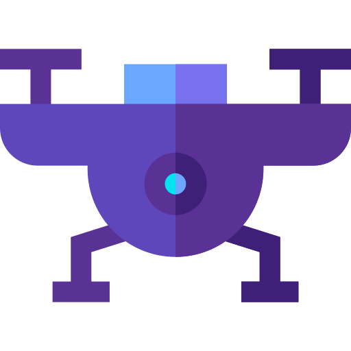 drone Basic Straight Flat icon