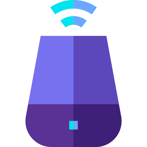 Voice assistant Basic Straight Flat icon