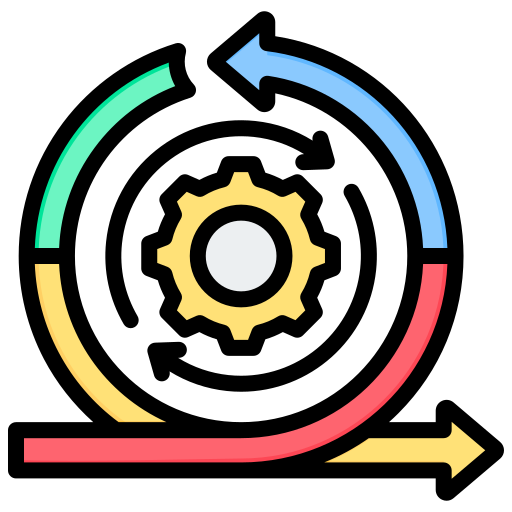 Agile Generic Outline Color icono