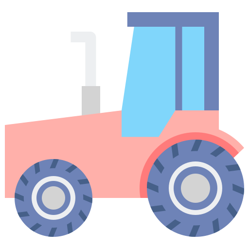 Tractor Generic Flat icon