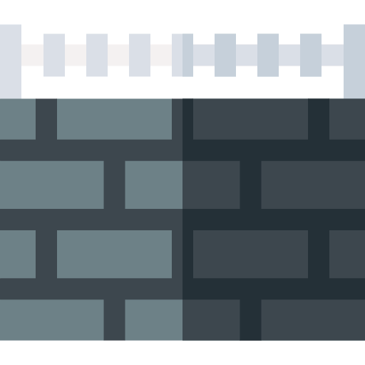 Wall Basic Straight Flat icon