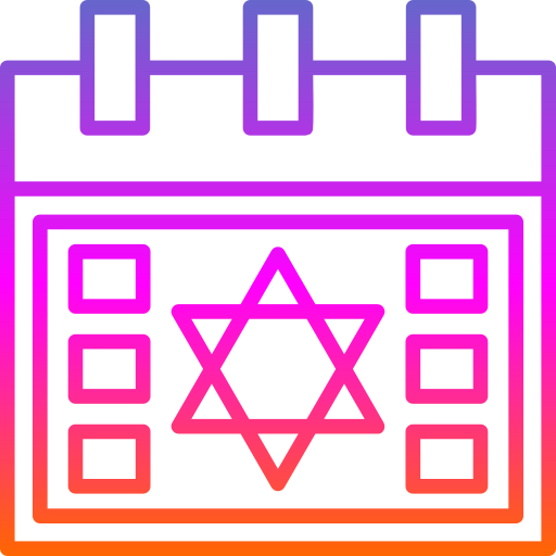 hebreo Generic Gradient icono