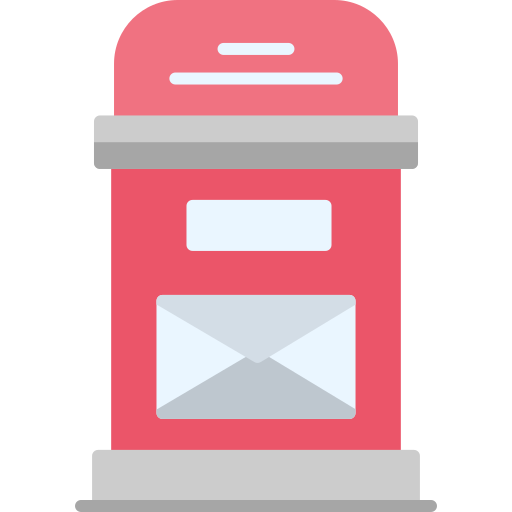 brievenbus Generic Flat icoon