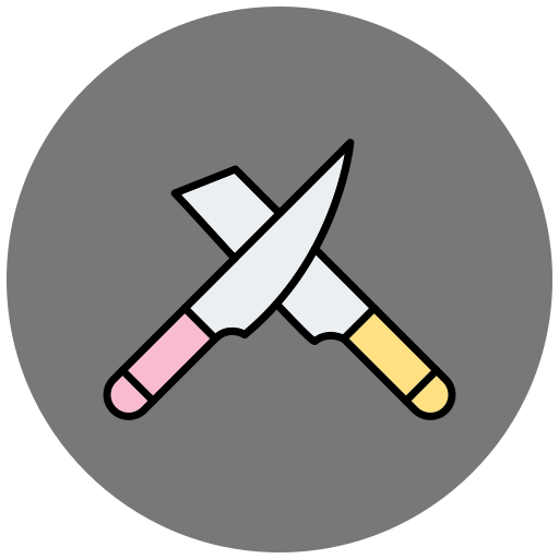 Knives Generic Outline Color icon