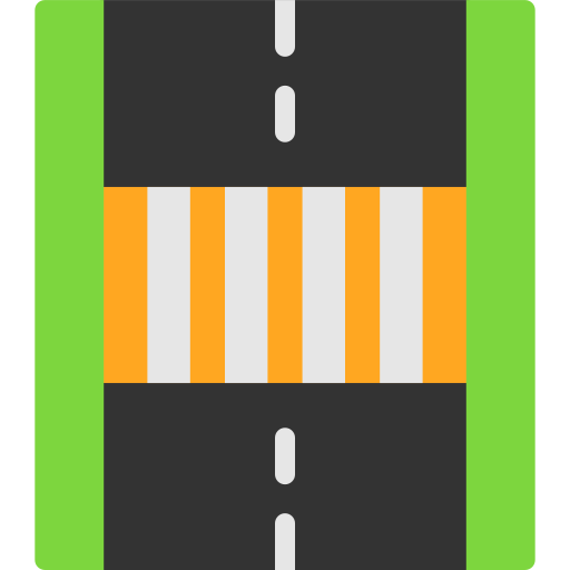 Пешеходный переход Generic Flat иконка