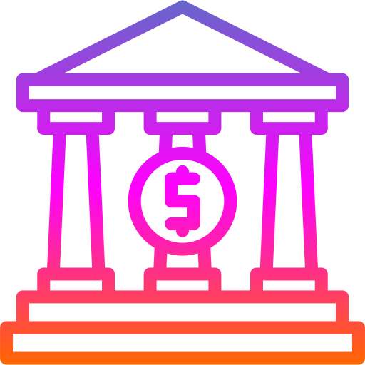 銀行 Generic Gradient icon