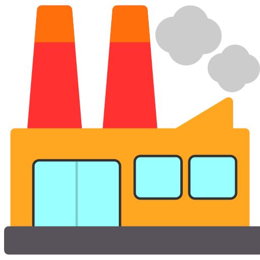 Factory Generic Flat icon