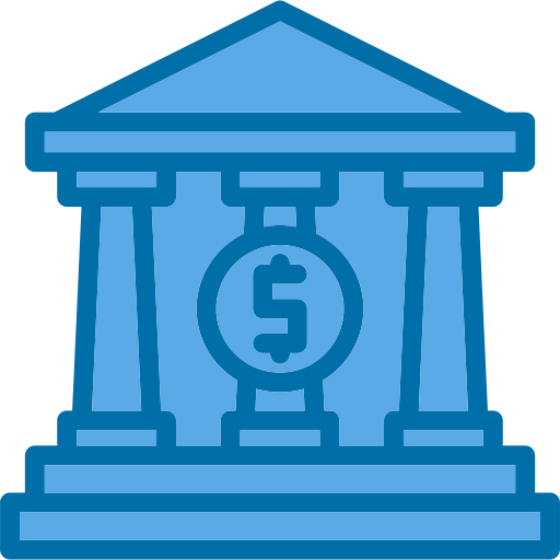 bank Generic Blue icon