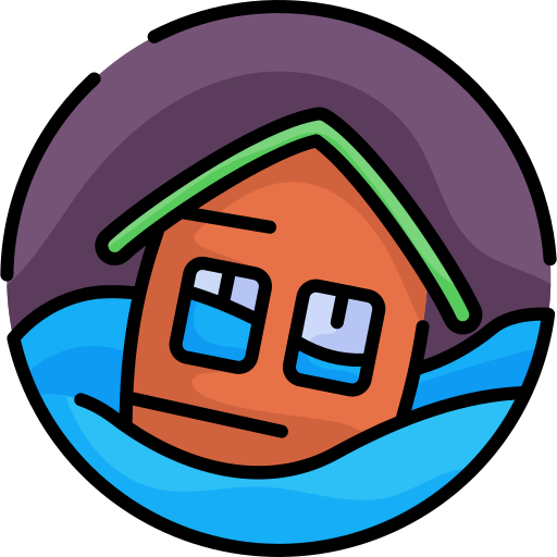 홍수 Generic Outline Color icon