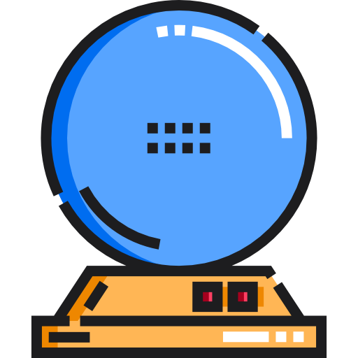 kristallkugel Detailed Straight Lineal color icon