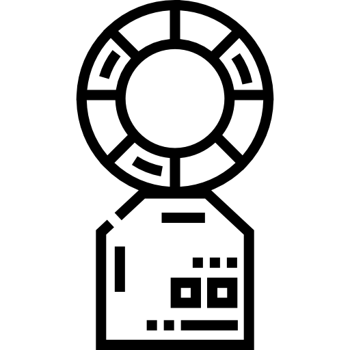 pantone Detailed Straight Lineal иконка