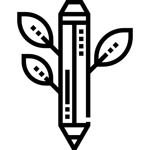 鉛筆 Detailed Straight Lineal icon