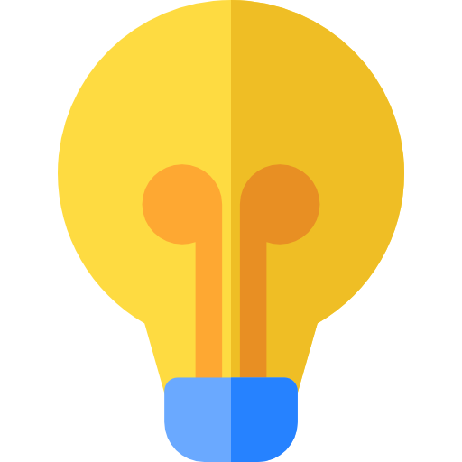 電球 Basic Rounded Flat icon