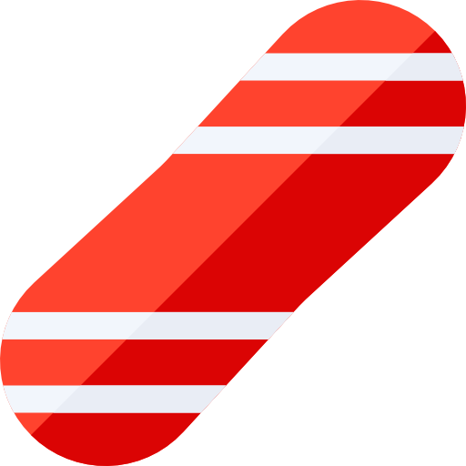 Snowboard Basic Straight Flat icon