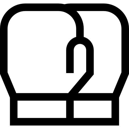 ボクシンググローブ Basic Straight Lineal icon