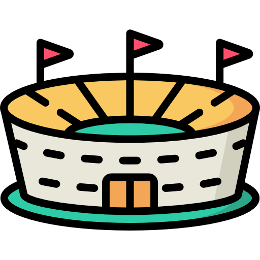 Stadium Special Lineal color icon