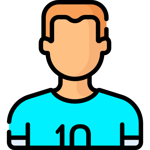 voetbalspeler Special Lineal color icoon